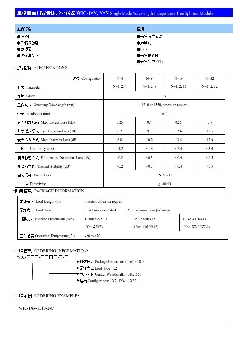 (10)單模單窗寬帶樹形分路器WIC-1×N, N×N.jpg